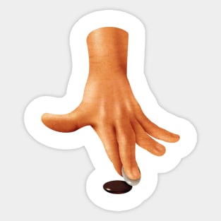 finger games Sticker